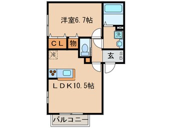 間取図 ハ－トライフＫ