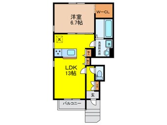 間取図 グランジュール文の里
