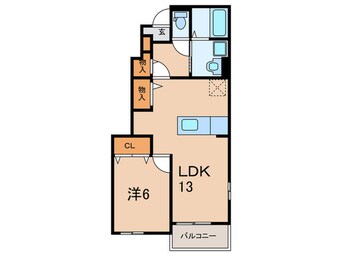 間取図 エステート　社Ⅱ