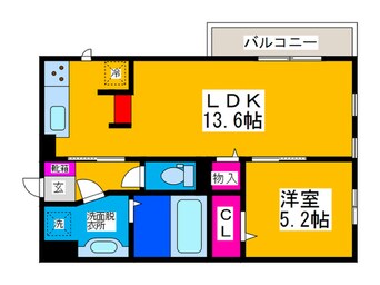 間取図 ディーモンテ深井沢町