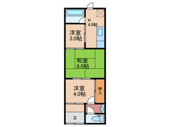 間取図 OKINA　菅原
