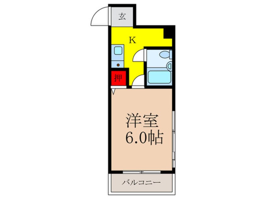 間取図 オーシンハイツ２
