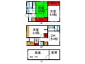 若竹町1丁目貸家の間取図