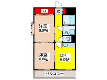 間取図 PALMIZIO鶴橋