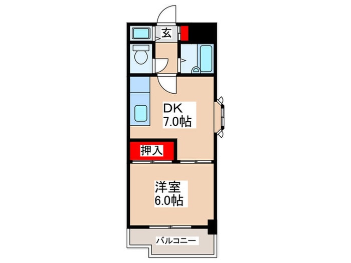 間取り図 PALMIZIO鶴橋