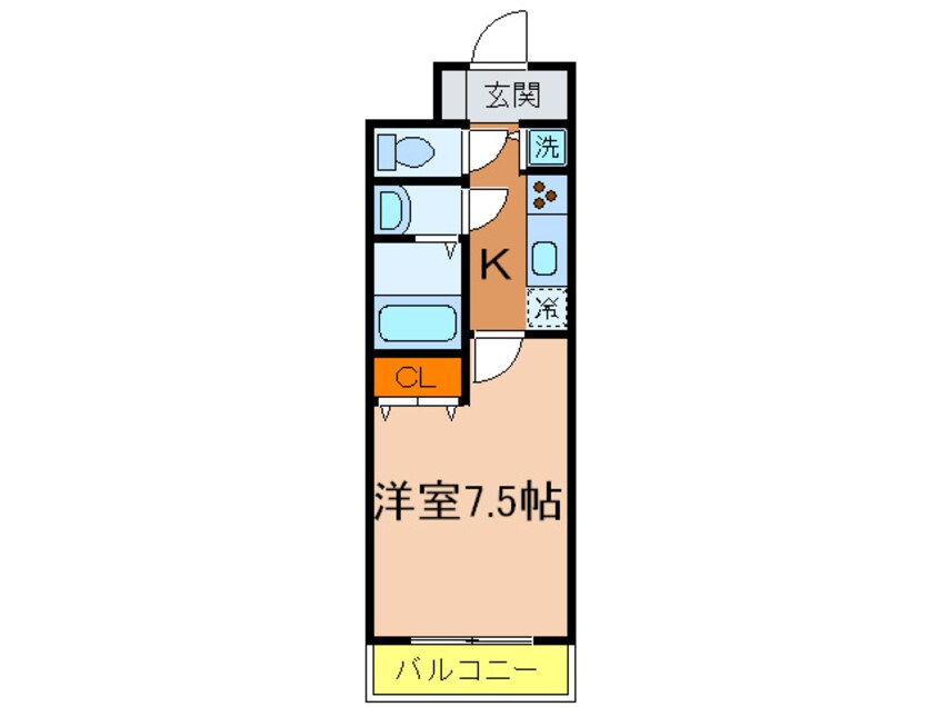 間取図 ＫＤＸレジデンス三宮