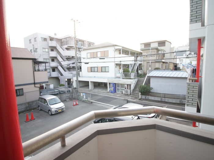室内からの展望 アクロス弐番館