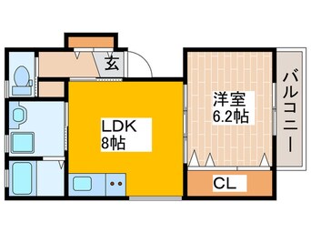 間取図 コンビンス大日