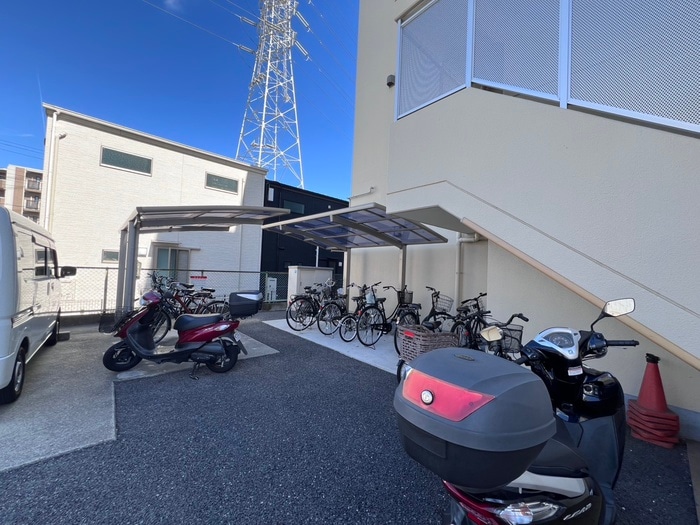 駐輪場 ユニテック大島