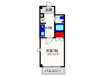 間取図 エレガンス刀根山