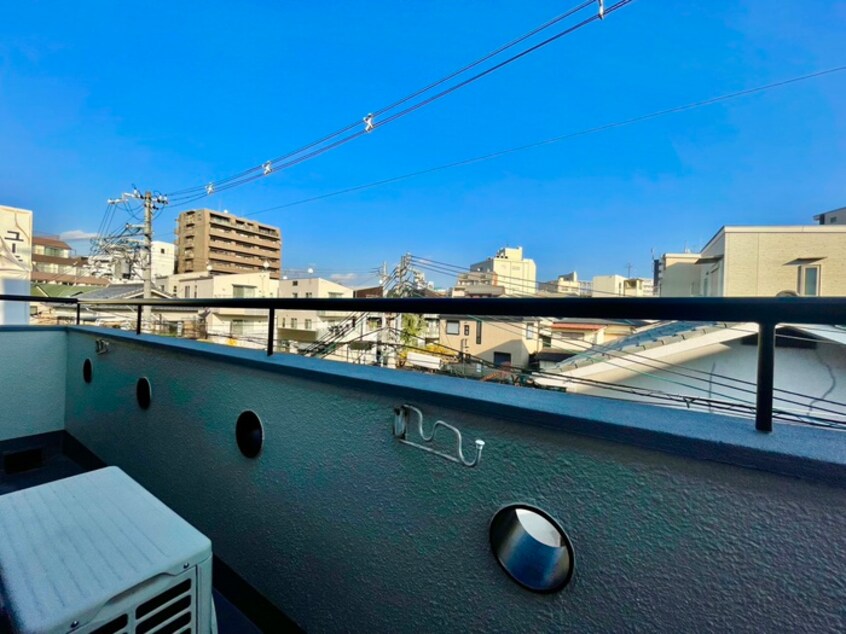 室内からの展望 コアフ－ル豊中