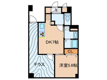 間取図 FLATINNUESHIO