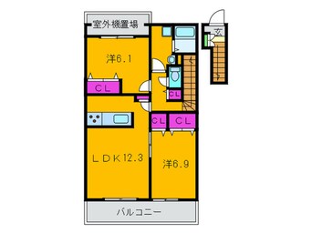 間取図 ファミリア