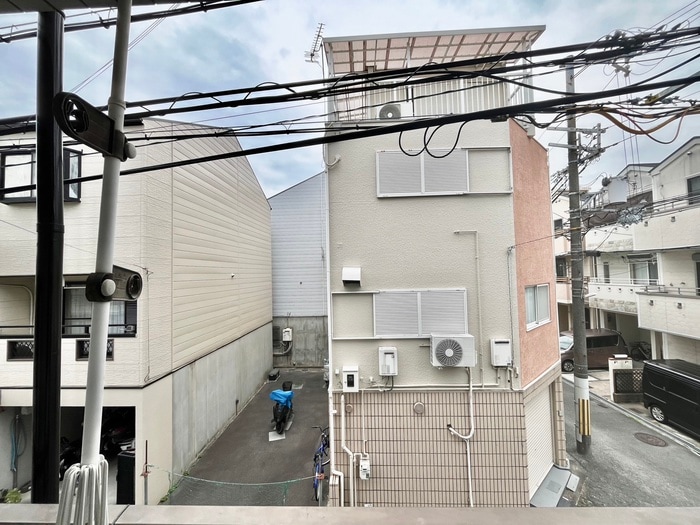 室内からの展望 福田マンション