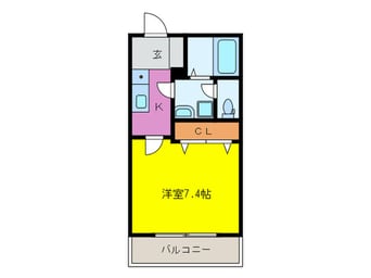 間取図 ロカンダ泉佐野