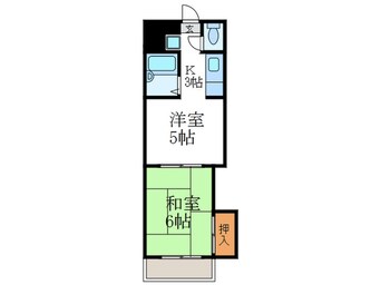 間取図 ラセットアベニュ－佃田