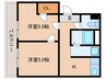 ﾘｰｶﾞﾙﾊｳｽ板宿 2Kの間取り