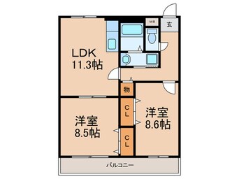 間取図 ハイツ西町