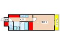 フランコート太秦の間取図