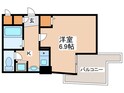 プレサンス難波OCAT前（408）の間取図