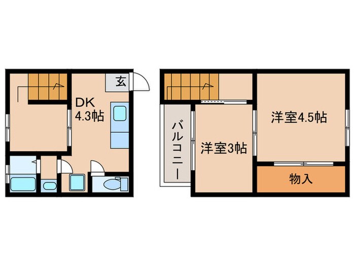間取り図 河合ビル
