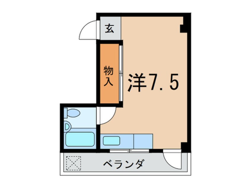 間取図 玉田マンション