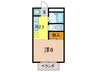 エメロ－ド西宮 1Kの間取り