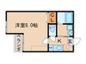 アークリード四条油小路 1Kの間取り