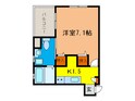 ｻﾝｸﾗｯｿ中山寺駅前ｼｪｳﾞｪｰﾙの間取図