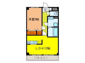 間取図 ヴィラ萱振