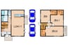 芦屋川三条町戸建 3LDKの間取り