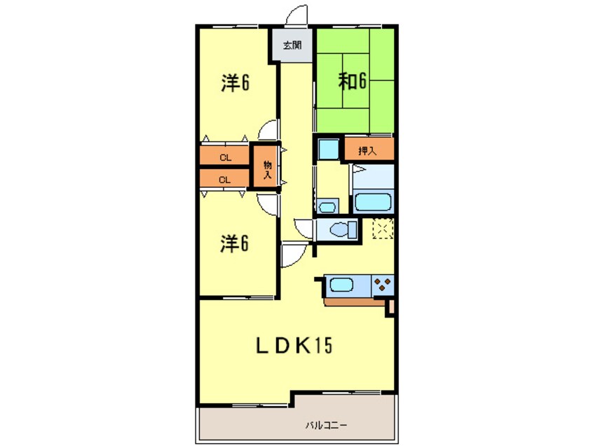 間取図 白鷹夙川マンション