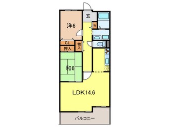 間取図 白鷹夙川マンション