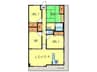 白鷹夙川マンション 4LDKの間取り