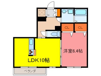 間取図 アップルシードワダ