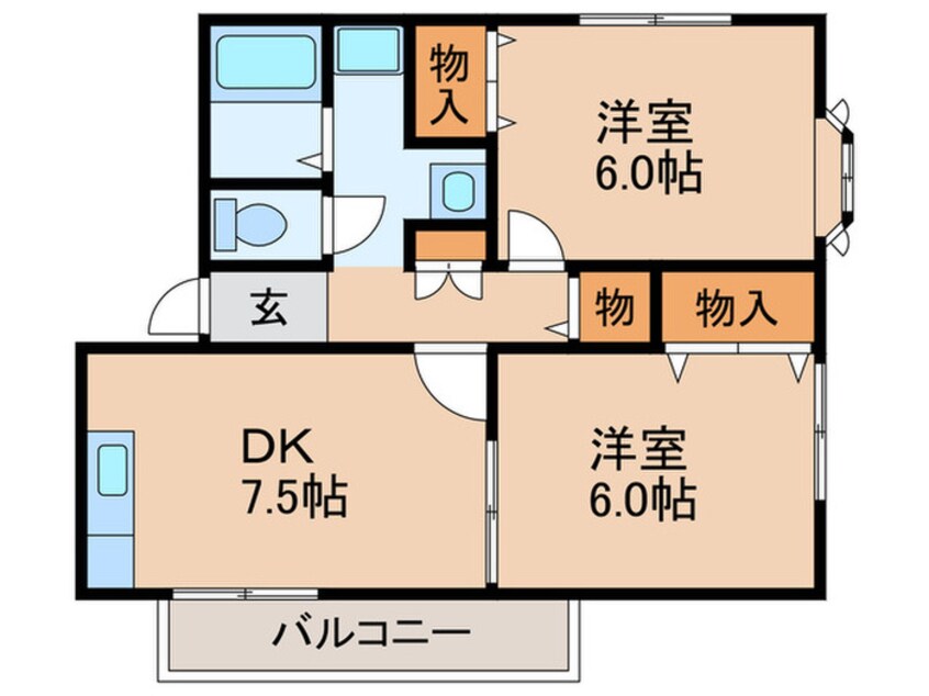 間取図 ヴィラクレール