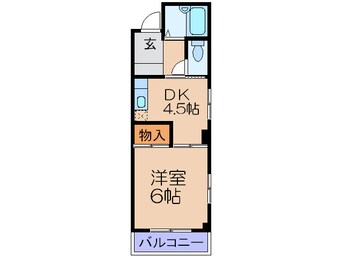 間取図 ハニーパーク