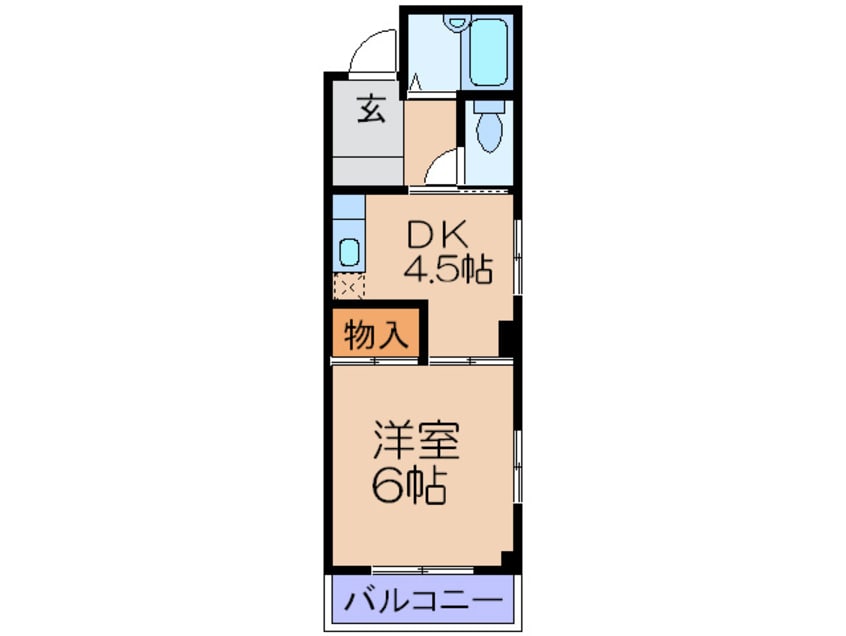 間取図 ハニーパーク