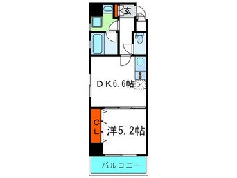 間取図 フレンシアノイエ内本町