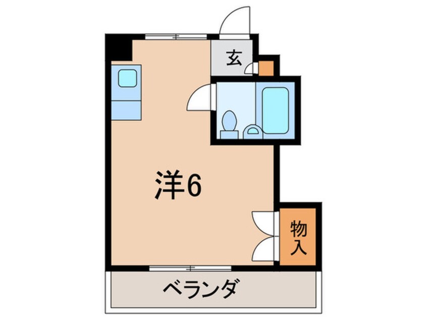 間取図 ヒルズ武庫之荘