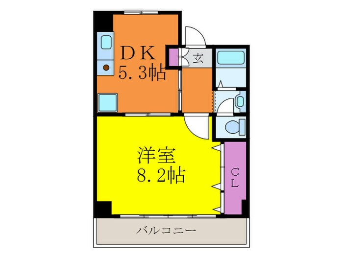 間取り図 エレガンス千里丘