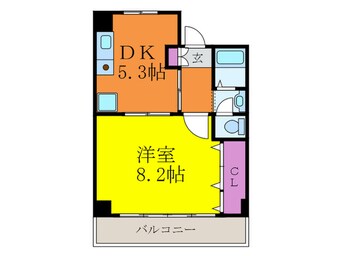 間取図 エレガンス千里丘