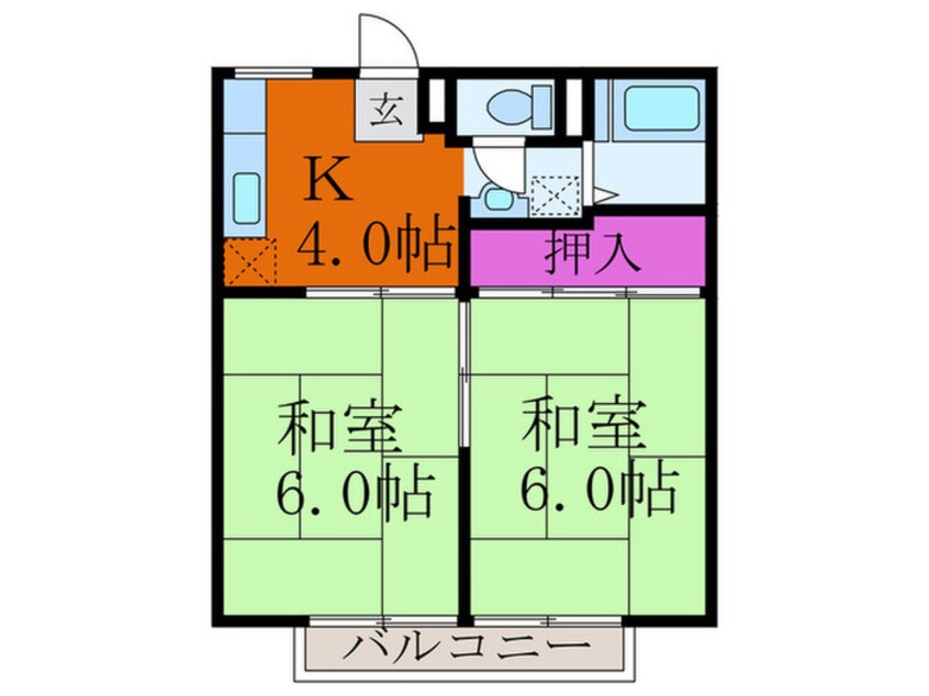 間取図 ア－バンⅡ