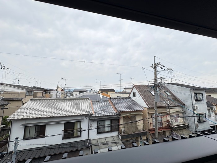 室内からの展望 ビエノス京都花園