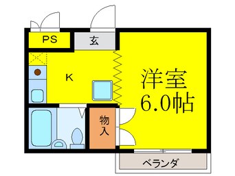 間取図 ハイムパ－シモン