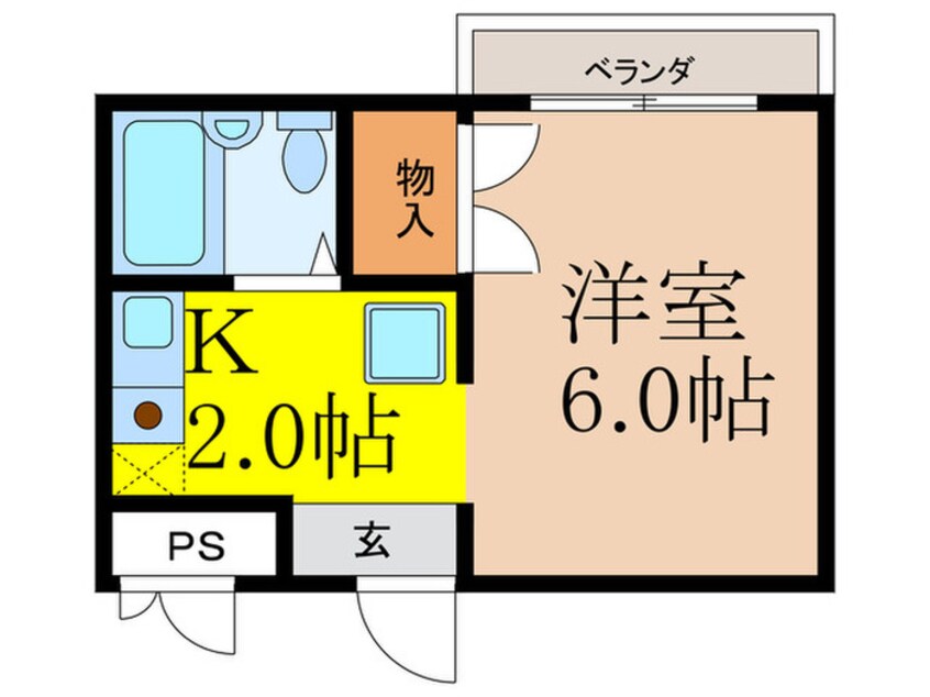 間取図 ハイムパ－シモン