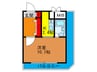 梅田レジデンスTOWER 1Rの間取り