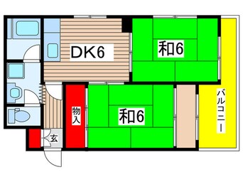 間取図 コーポサニープレイス