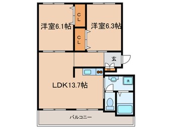 間取図 アメリア