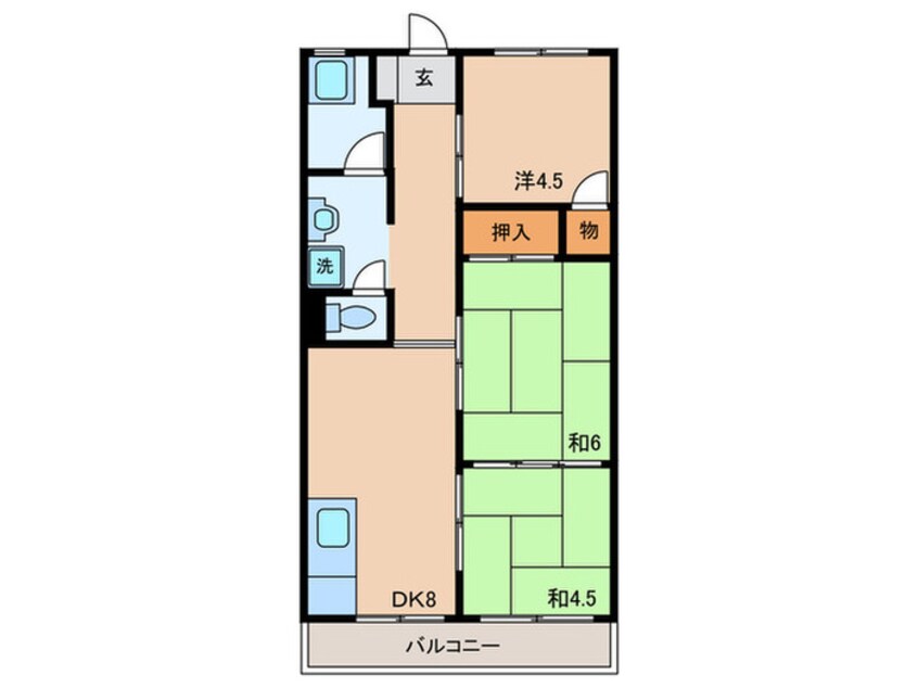 間取図 明伸ビル